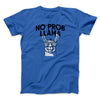 No Prob Llama Men/Unisex T-Shirt Royal | Funny Shirt from Famous In Real Life