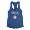 The Colonies Are Rowdy Today Women's Racerback Tank Royal | Funny Shirt from Famous In Real Life