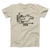 Rabbit Duck Graph Men/Unisex T-Shirt Sand | Funny Shirt from Famous In Real Life
