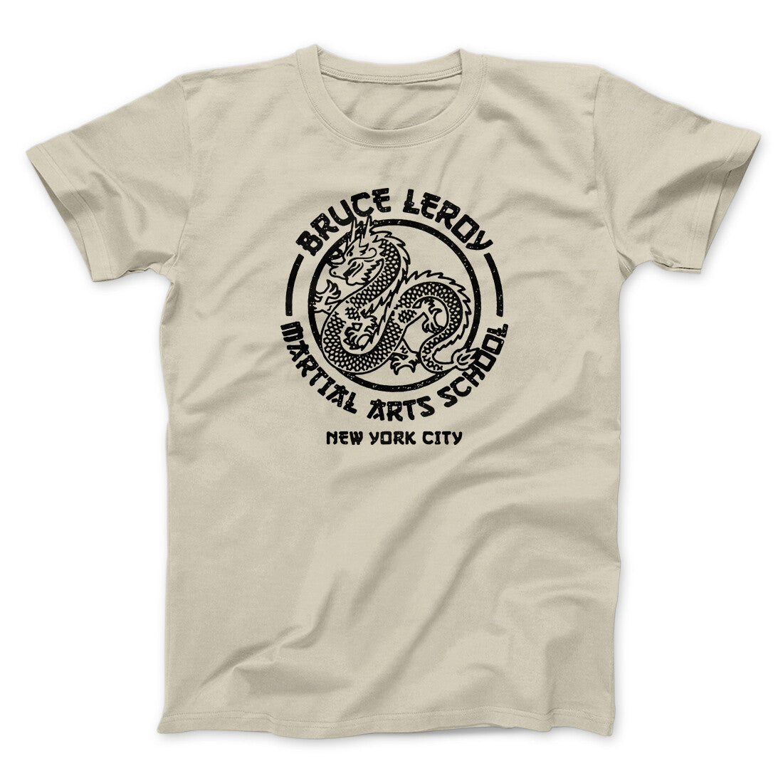 Bruce Leroy Martial Arts School Men/Unisex T-Shirt | Funny Shirt from Famous In Real Life