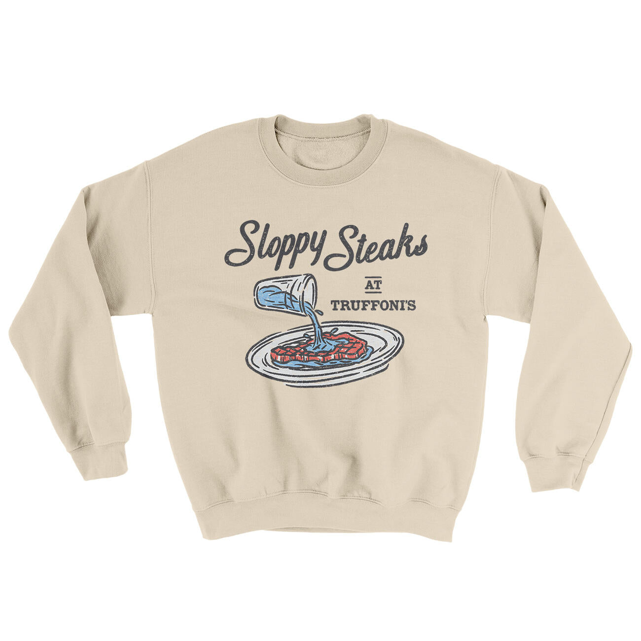 Sloppy Steaks At Truffoni's Ugly Sweater Sand | Funny Shirt from Famous In Real Life