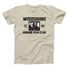 Woodsboro Horror Film Club Funny Movie Men/Unisex T-Shirt Sand | Funny Shirt from Famous In Real Life