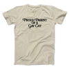 Proud Parent Of A Gay Cat Men/Unisex T-Shirt Sand | Funny Shirt from Famous In Real Life