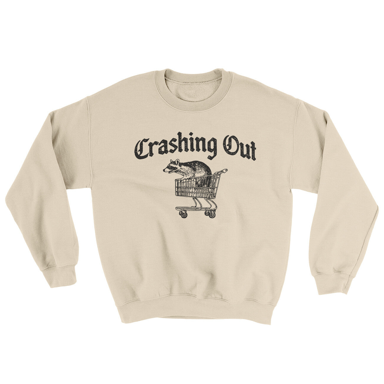 Crashing Out Ugly Sweater Sand | Funny Shirt from Famous In Real Life