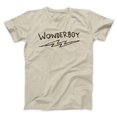 Wonderboy Men/Unisex T-Shirt Sand | Funny Shirt from Famous In Real Life