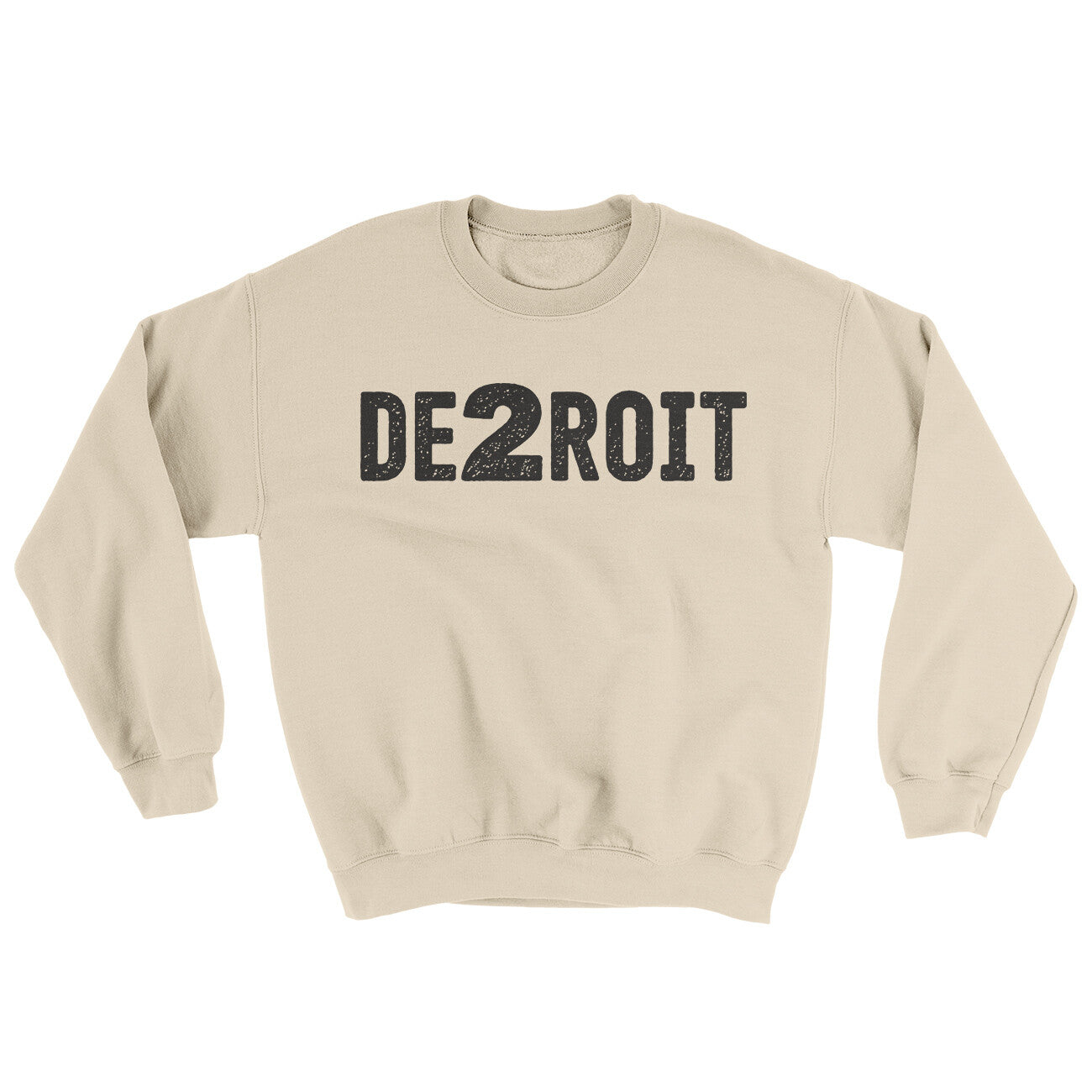 De2Roit Ugly Sweater Sand | Funny Shirt from Famous In Real Life