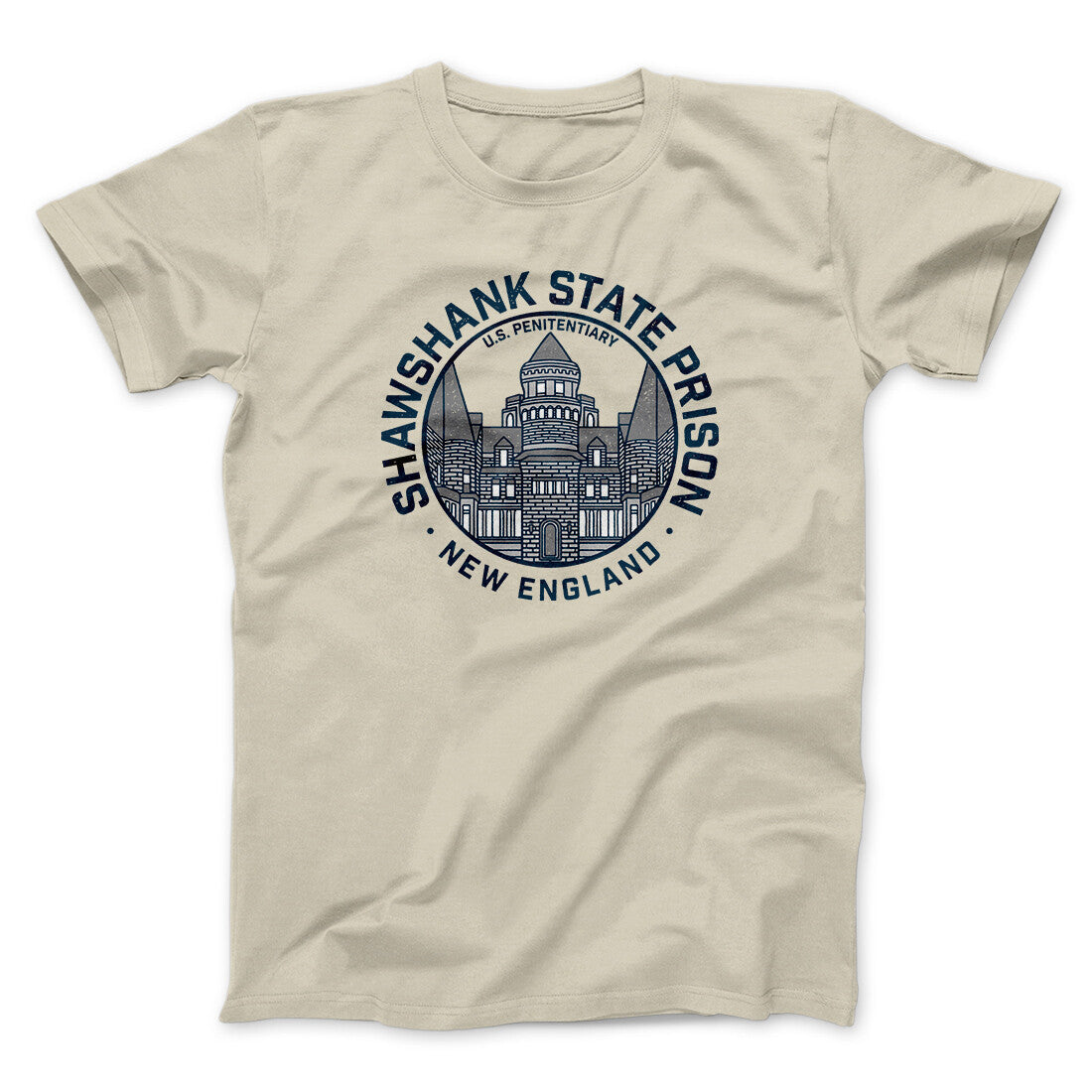 Shawshank State Prison Funny Movie Men/Unisex T-Shirt | Funny Shirt from Famous In Real Life