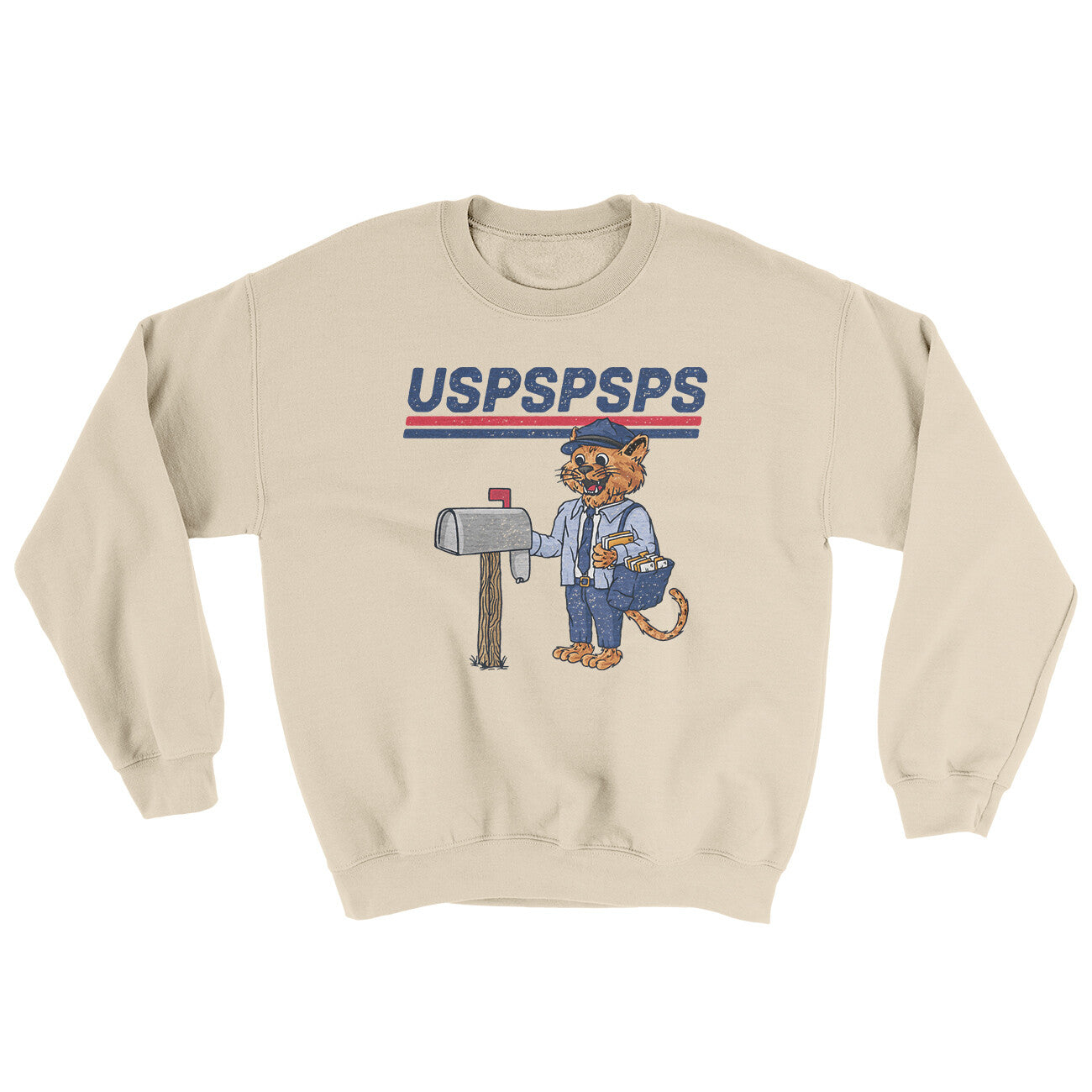 Uspspsps Ugly Sweater Sand | Funny Shirt from Famous In Real Life