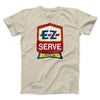 E-Z Serve Funny Movie Men/Unisex T-Shirt Sand | Funny Shirt from Famous In Real Life