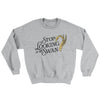 Stop Looking At Me Swan Ugly Sweater Sport Grey | Funny Shirt from Famous In Real Life