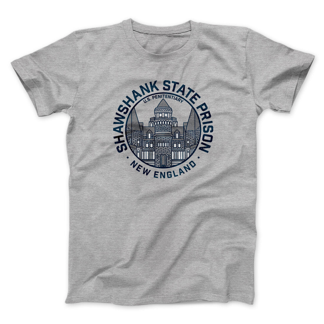 Shawshank State Prison Funny Movie Men/Unisex T-Shirt | Funny Shirt from Famous In Real Life