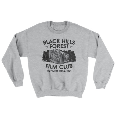 Black Hills Forest Film Club Ugly Sweater Sport Grey | Funny Shirt from Famous In Real Life
