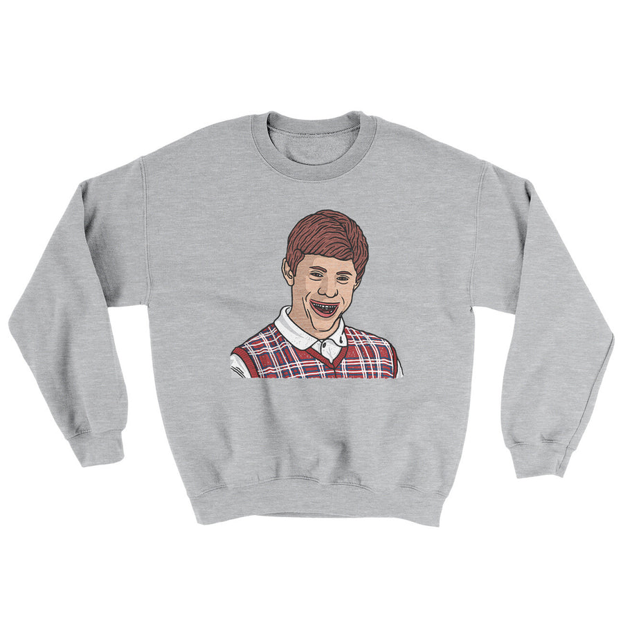 Bad Luck Brian Meme Ugly Sweater | Funny Shirt from Famous In Real Life