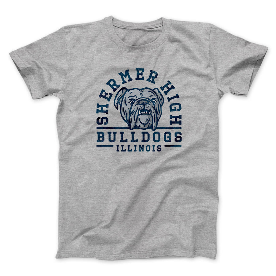 Shermer High Bulldogs Men/Unisex T-Shirt | Funny Shirt from Famous In Real Life