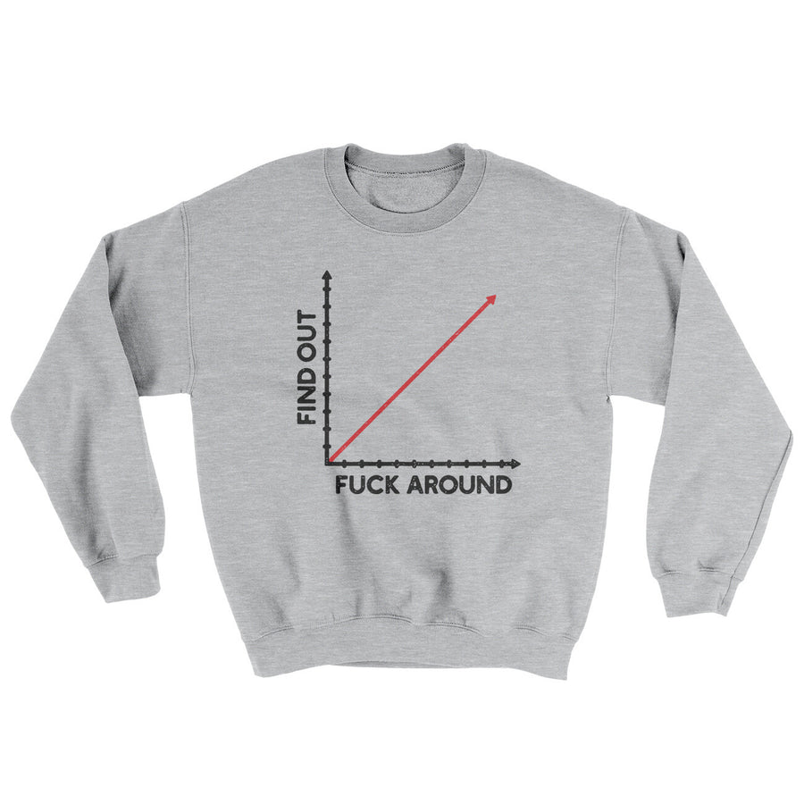 Fuck Around And Find Out Ugly Sweater | Funny Shirt from Famous In Real Life