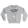 No Prob Llama Ugly Sweater Sport Grey | Funny Shirt from Famous In Real Life