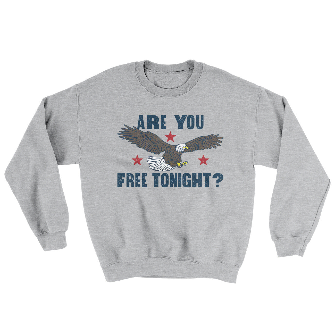 Are You Free Tonight Ugly Sweater Sport Grey | Funny Shirt from Famous In Real Life