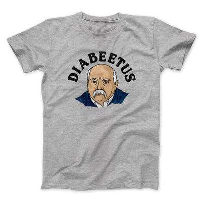 Diabeetus Men/Unisex T-Shirt Sport Grey | Funny Shirt from Famous In Real Life
