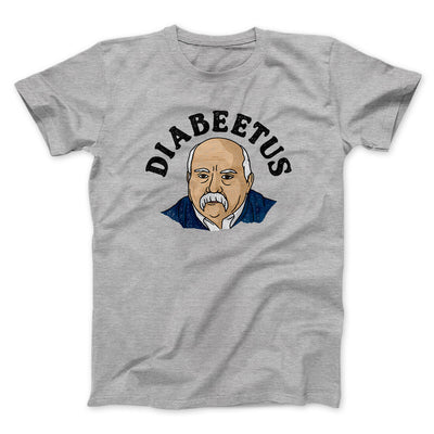Diabeetus Men/Unisex T-Shirt Sport Grey | Funny Shirt from Famous In Real Life