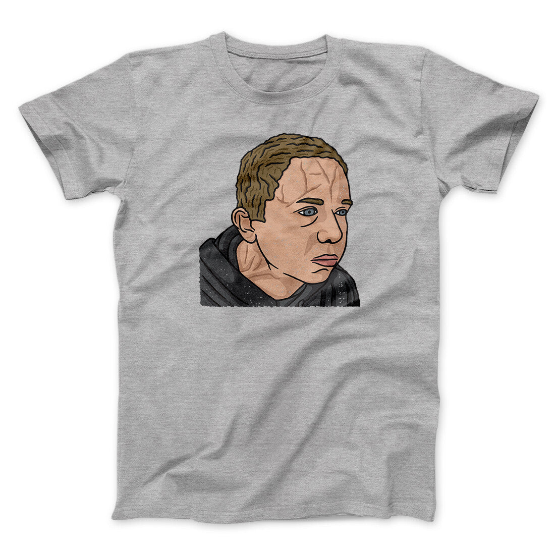 Bulging Forehead Vein Guy Meme Funny Men/Unisex T-Shirt Sport Grey | Funny Shirt from Famous In Real Life