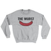 The Wurst Ugly Sweater Sport Grey | Funny Shirt from Famous In Real Life