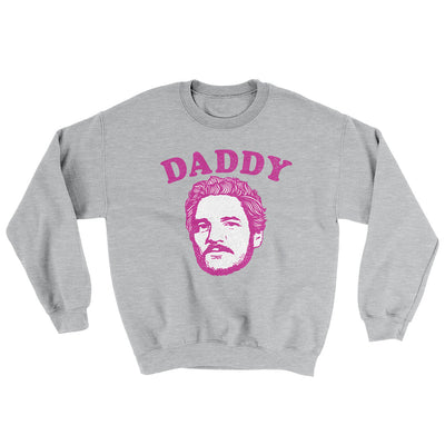 Daddy Pedro Ugly Sweater Sport Grey | Funny Shirt from Famous In Real Life