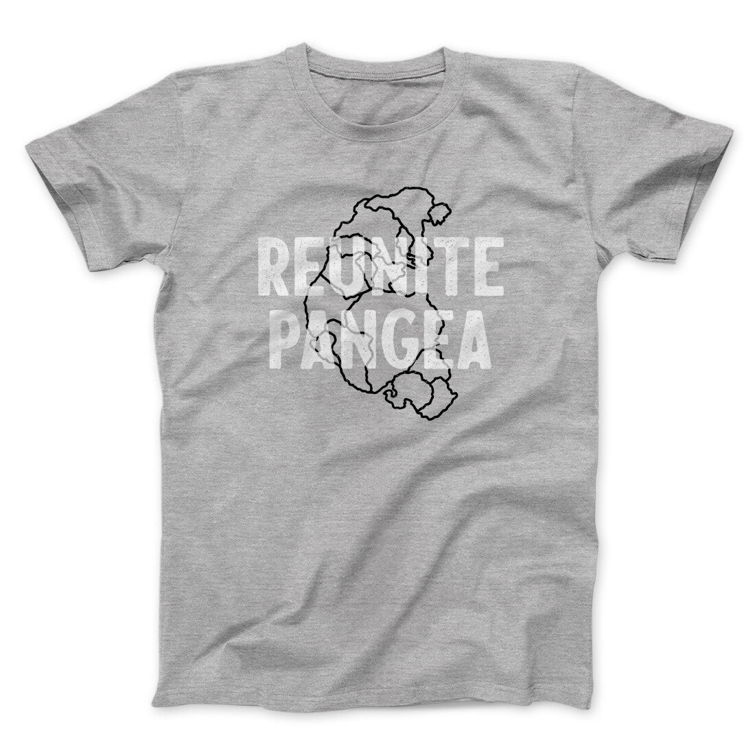 Reunite Pangea Men/Unisex T-Shirt Sport Grey | Funny Shirt from Famous In Real Life