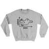 Rabbit Duck Graph Ugly Sweater Sport Grey | Funny Shirt from Famous In Real Life