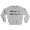 Tell Your Cat I Said Pspsp Ugly Sweater Sport Grey | Funny Shirt from Famous In Real Life