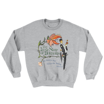 Little Shop Of Horrors Ugly Sweater Sport Grey | Funny Shirt from Famous In Real Life