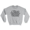 I Read Banned Books Ugly Sweater Sport Grey | Funny Shirt from Famous In Real Life