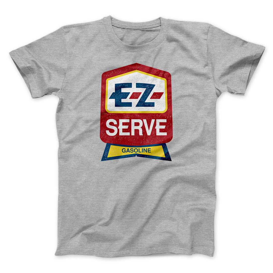 E-Z Serve Funny Movie Men/Unisex T-Shirt Sport Grey | Funny Shirt from Famous In Real Life