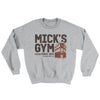 Mick's Gym Ugly Sweater Sport Grey | Funny Shirt from Famous In Real Life