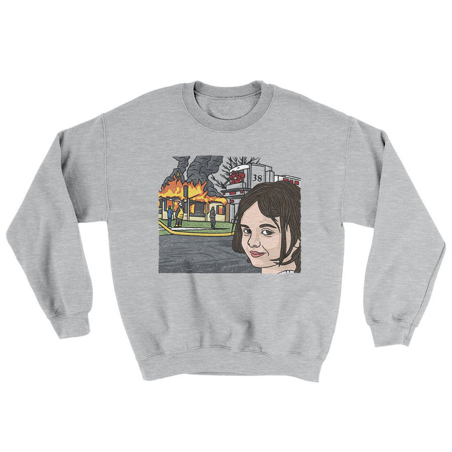 Disaster Girl Meme Ugly Sweater | Funny Shirt from Famous In Real Life