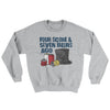 Four Score And Seven Beers Ago Ugly Sweater Sport Grey | Funny Shirt from Famous In Real Life