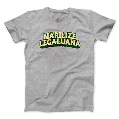 Marilize Legaluana Men/Unisex T-Shirt Sport Grey | Funny Shirt from Famous In Real Life