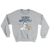 Teddy Boozevelt Ugly Sweater Sport Grey | Funny Shirt from Famous In Real Life
