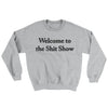 Welcome To The Shit Show Ugly Sweater Sport Grey | Funny Shirt from Famous In Real Life