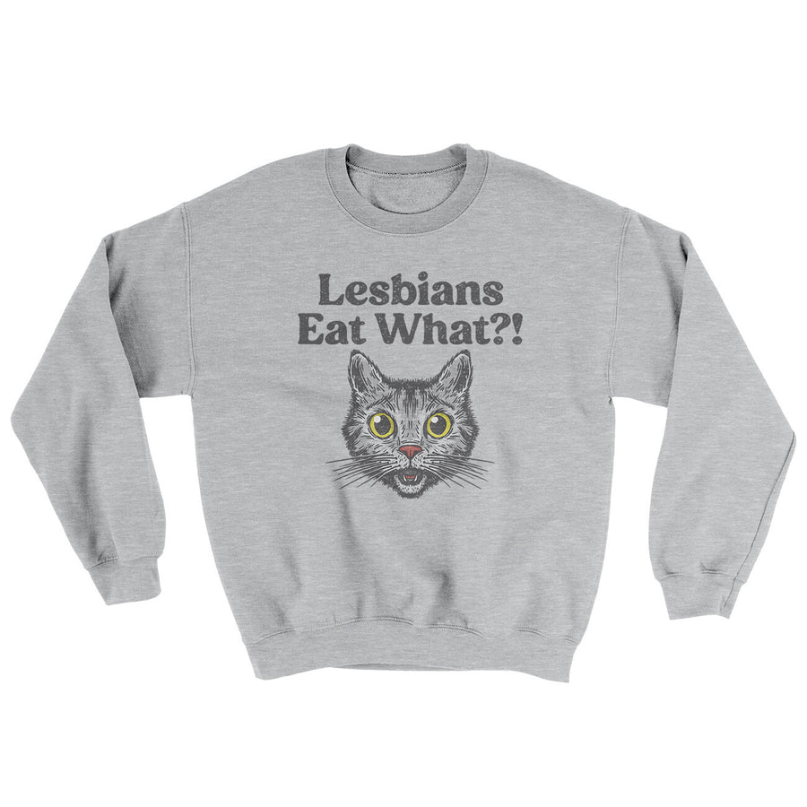 Lesbians Eat What? Ugly Sweater | Funny Shirt from Famous In Real Life