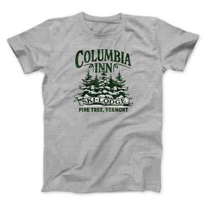 Columbia Inn Men/Unisex T-Shirt Sport Grey | Funny Shirt from Famous In Real Life