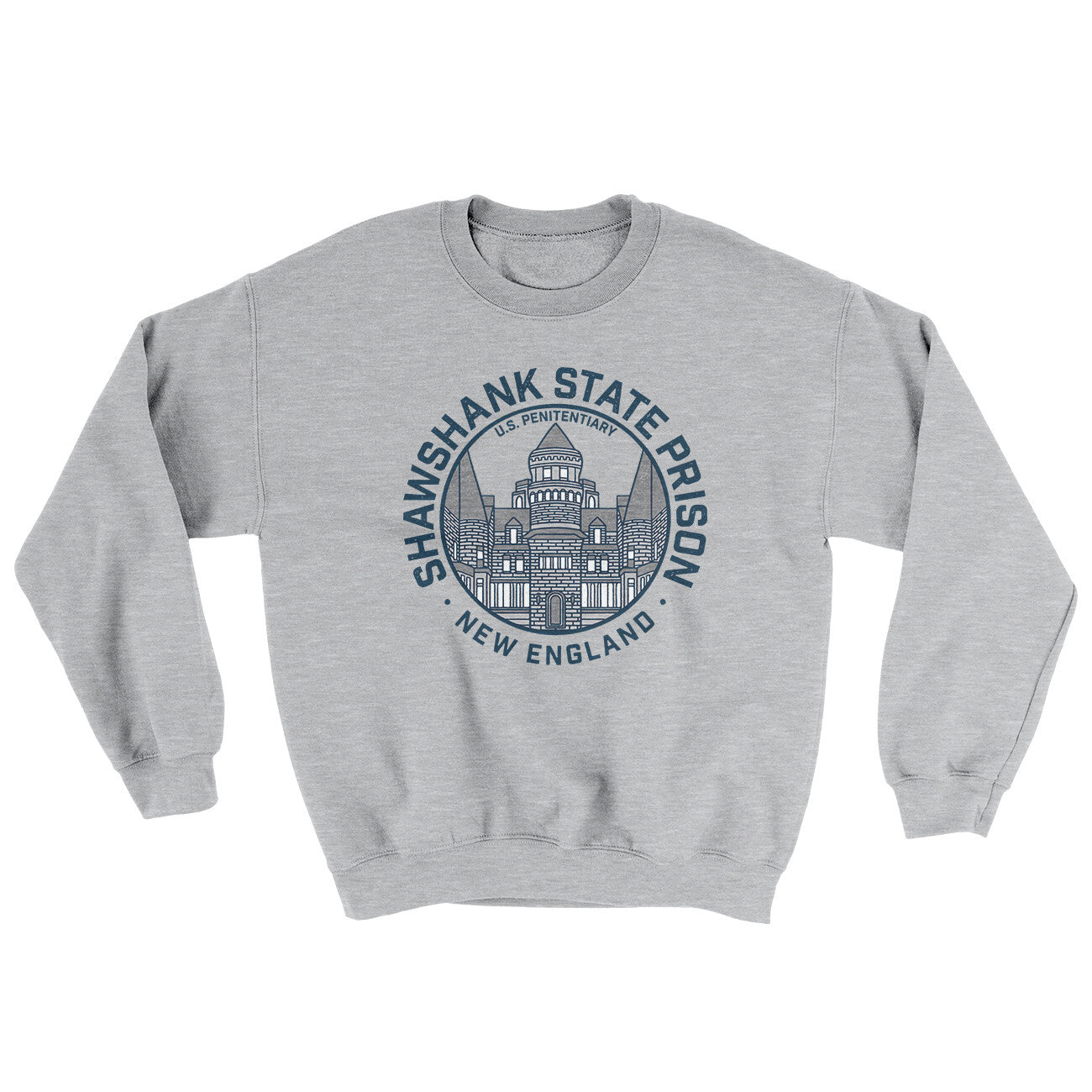 Shawshank State Prison Ugly Sweater Sport Grey | Funny Shirt from Famous In Real Life