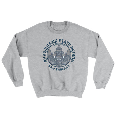 Shawshank State Prison Ugly Sweater Sport Grey | Funny Shirt from Famous In Real Life