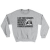 I Am Your Father’s Brother’s Nephew’s Cousin’s Former Roommate Ugly Sweater Sport Grey | Funny Shirt from Famous In Real Life