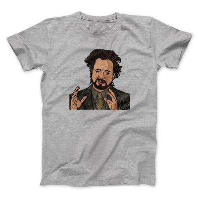 Alien Guy Meme Men/Unisex T-Shirt Sport Grey | Funny Shirt from Famous In Real Life