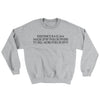 Existence Is A Scam Made Up By Philosophers Ugly Sweater Sport Grey | Funny Shirt from Famous In Real Life