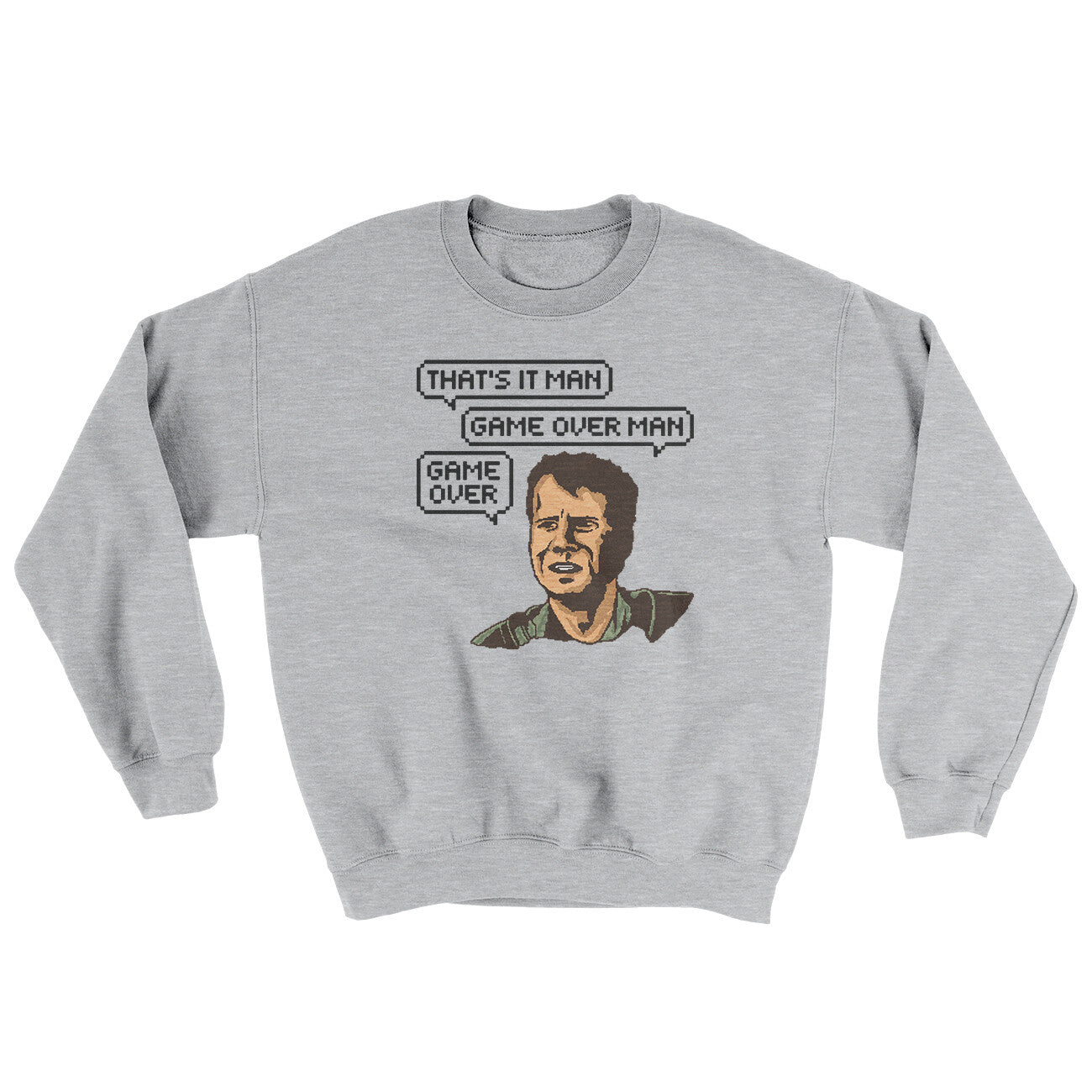 Thats It Man Game Over Man Ugly Sweater | Funny Shirt from Famous In Real Life