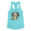 Ermahgerd Meme Funny Women's Racerback Tank Tahiti Blue | Funny Shirt from Famous In Real Life