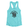 We Ain’t Found Shit Women's Racerback Tank Tahiti Blue | Funny Shirt from Famous In Real Life