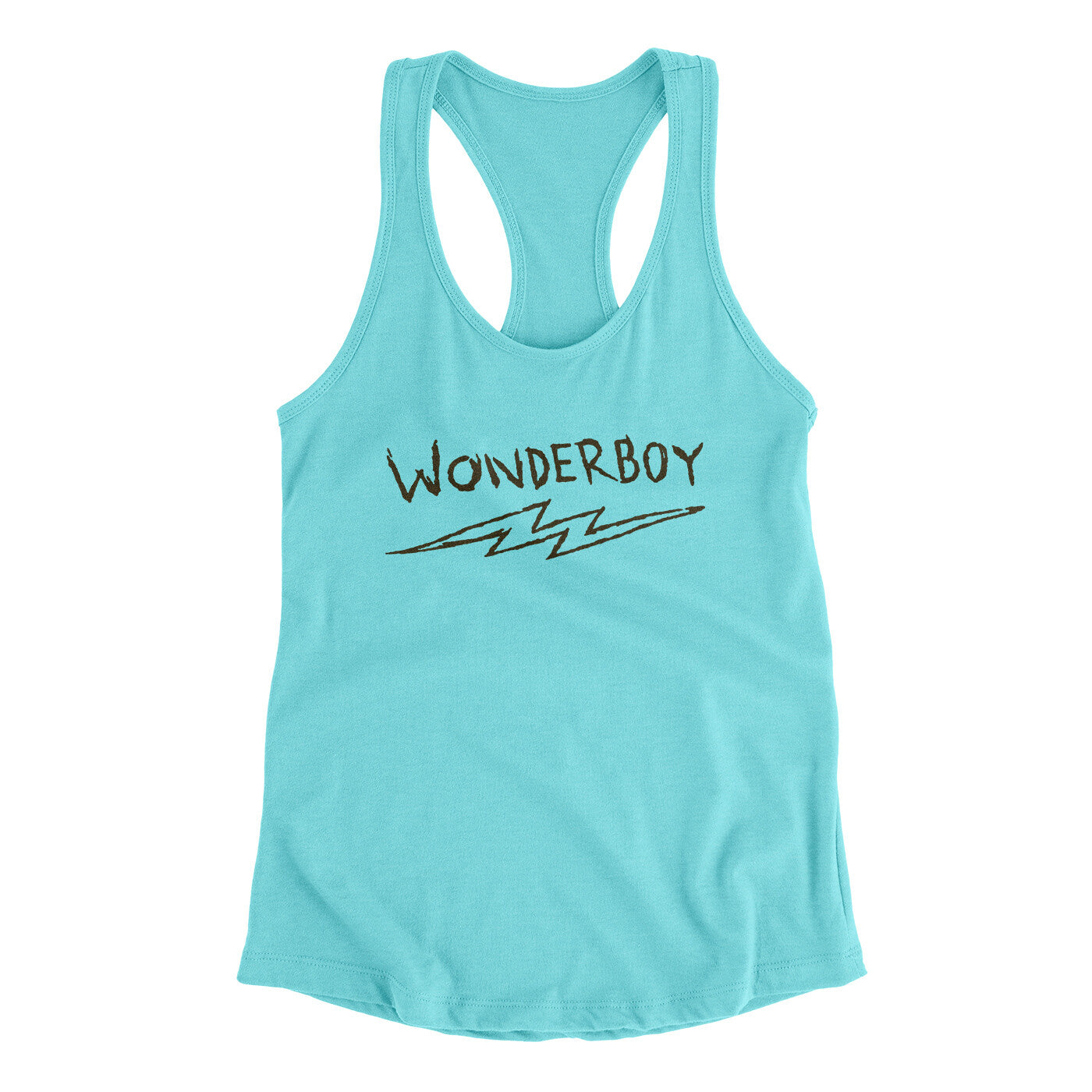 Wonderboy Women's Racerback Tank | Funny Shirt from Famous In Real Life