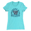 Shermer High Bulldogs Women's T-Shirt Tahiti Blue | Funny Shirt from Famous In Real Life